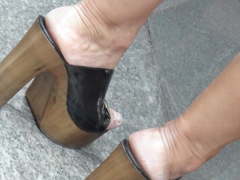 Candid high heels clogs