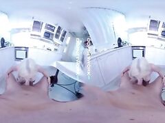 DDFNetwork VR - Vittoria Dolce Sucks your Balls and Dick in VR